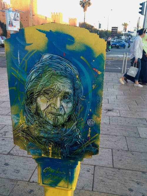  by C215 in Rabat
