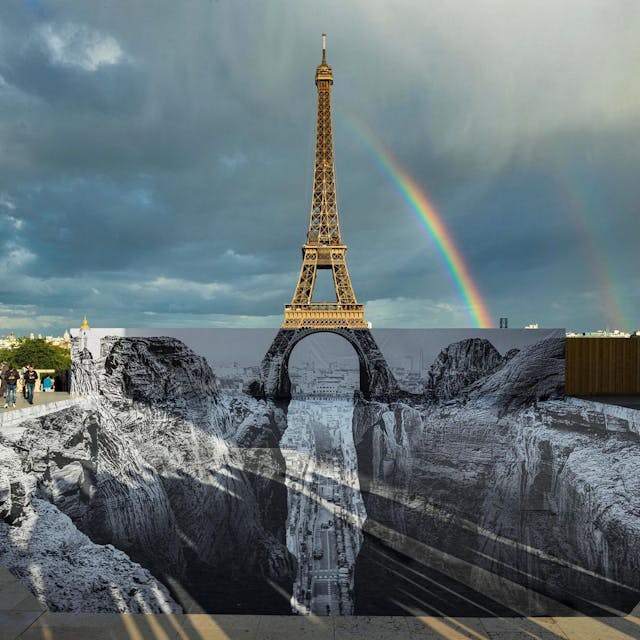 by JR in Paris
