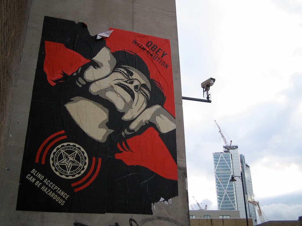  by Shepard Fairey in London