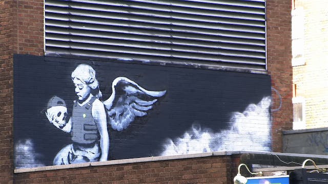  by Banksy in London