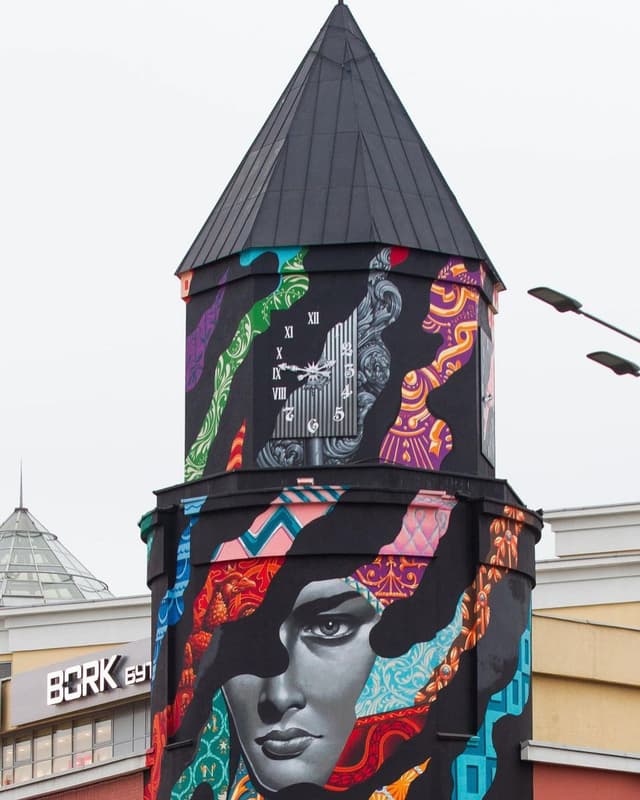  by Tristan Eaton in Moscow