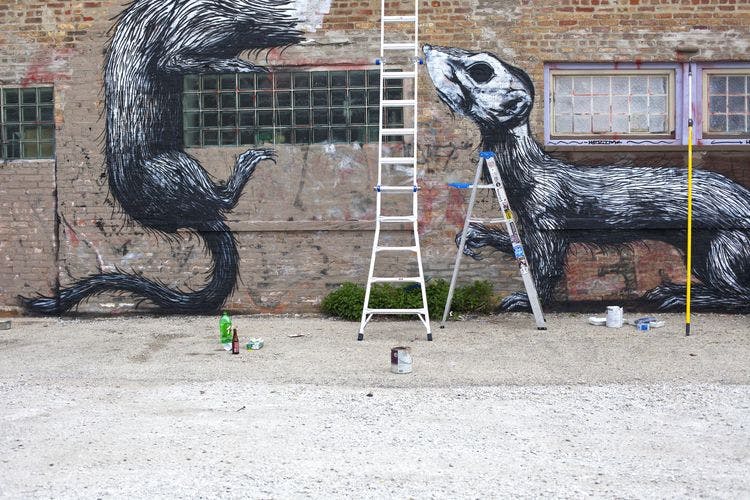  by Roa in Chicago