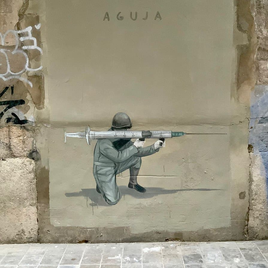  by Escif in Valencia