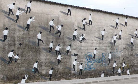  by Escif in Valencia