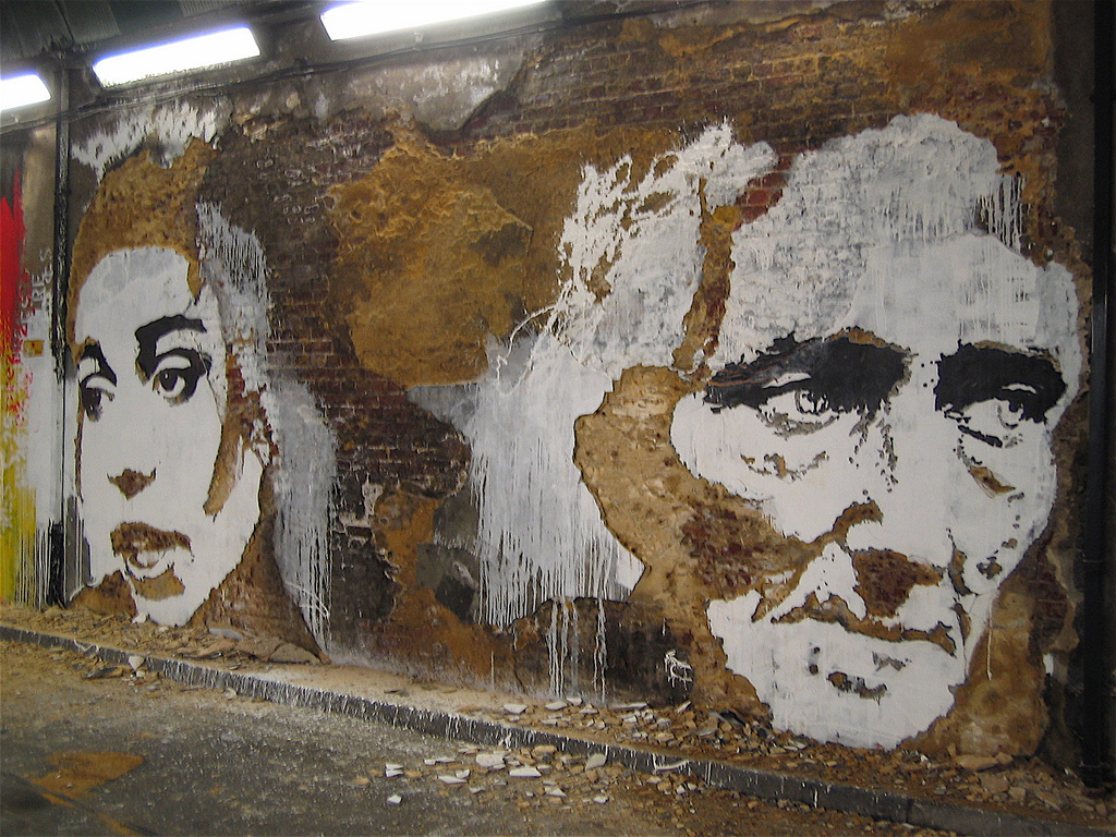  by Vhils in London