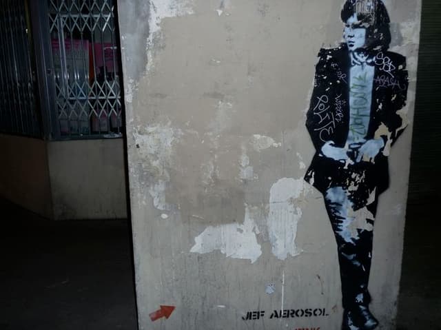  by Jef Aerosol in Paris