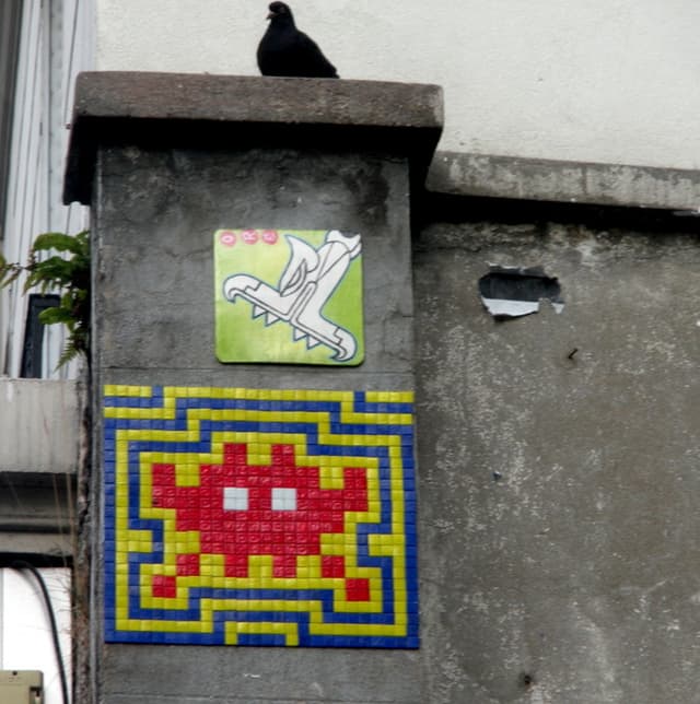  by Space Invaders in Paris