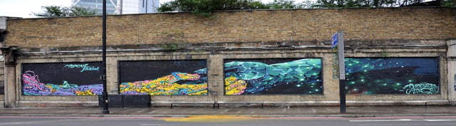  by Roid, horfe in London