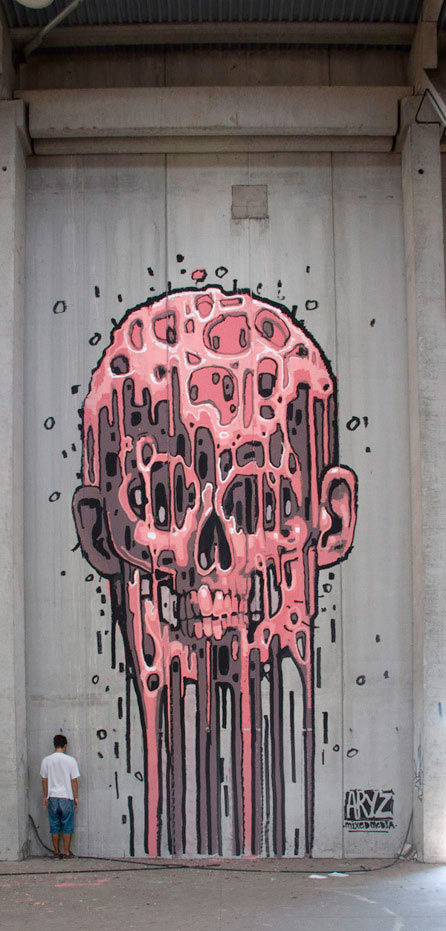  by Aryz in Barcelona